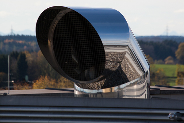 Commercial Grade Chimney Cap at Kansas City Business